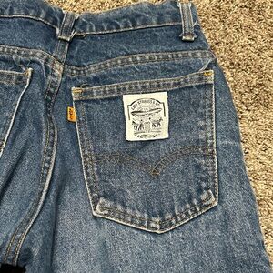Levi's Classic Blue Jeans with Iconic Patch